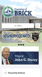 Mobile Screenshot of bricktownship.net