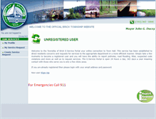 Tablet Screenshot of eservice.bricktownship.net